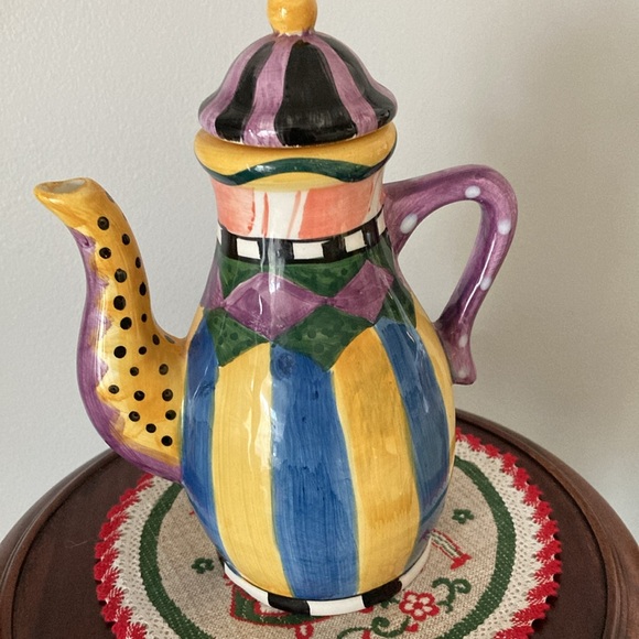 Vintage and rare Bella Casa tea pot by Ganz - Picture 3 of 7